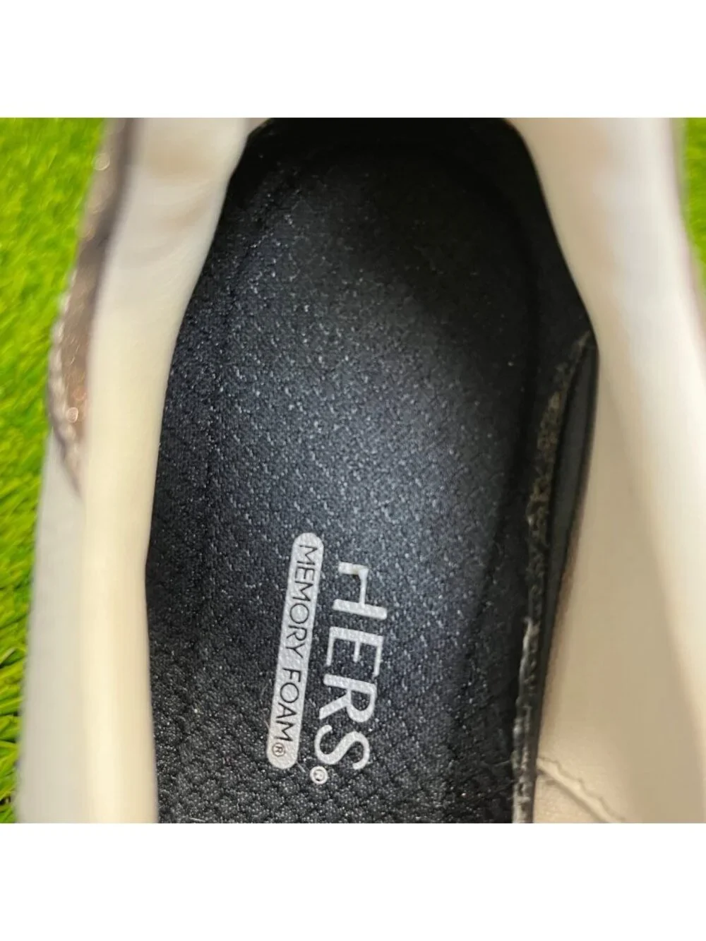Skechers Eden LX Glimpse of Glitter Womens Size 7 Gray Athletic Shoes Sneakers